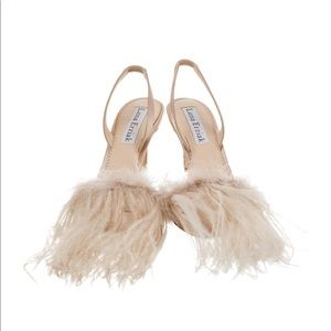 Lena Erziak Feather Garbo Heels Champagne 39 9